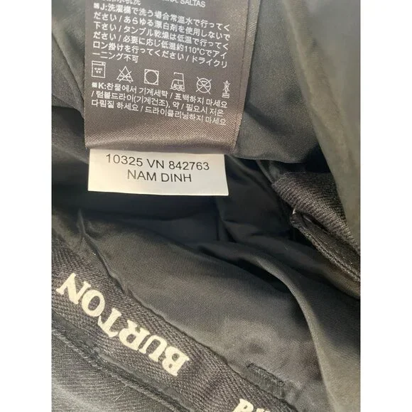 Burton Women's XL Dry Ride Gloria Snow Pants Black MSRP$190 Worn Once! - Picture 17 of 17